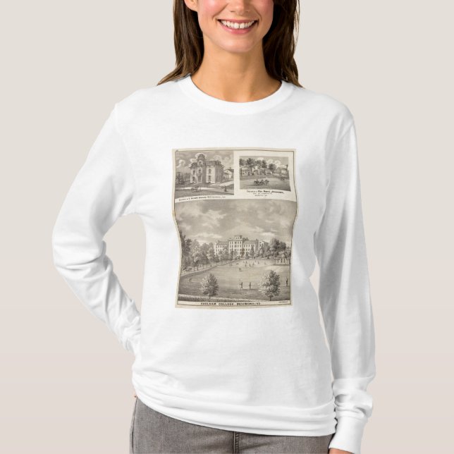 Earlham College, Richmond T-Shirt (Front)
