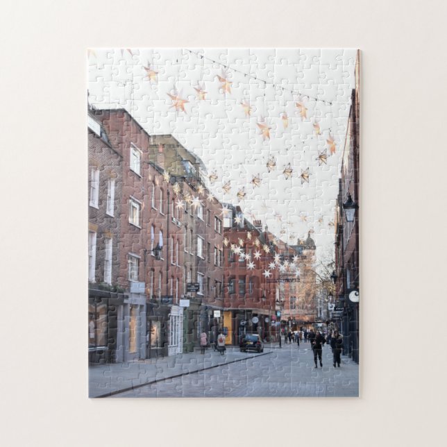 Earlham Street, Seven Dials, Covent Garden, London Jigsaw Puzzle (Vertical)