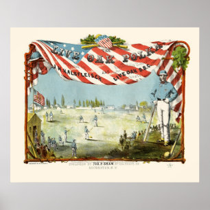 Earlier Baseball Print