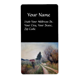 EARLIEST SPRING IN VERNALESE / Tuscany Landscape