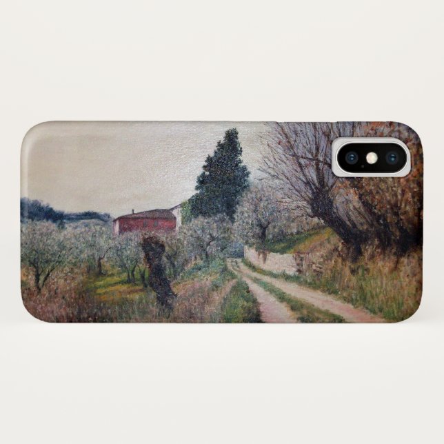 EARLIEST SPRING IN VERNALESE / Tuscany Landscape Case-Mate iPhone Case (Back (Horizontal))