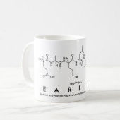 Earline peptide name mug (Front Left)
