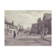 Earls Colne High Street Postcard Vintage Style