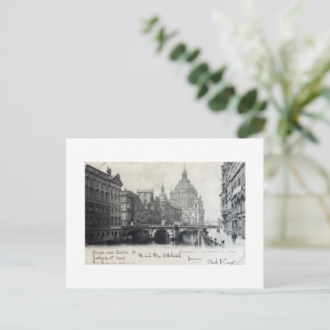 Early 1900s Berlin Germany Postcard (Standing Front)