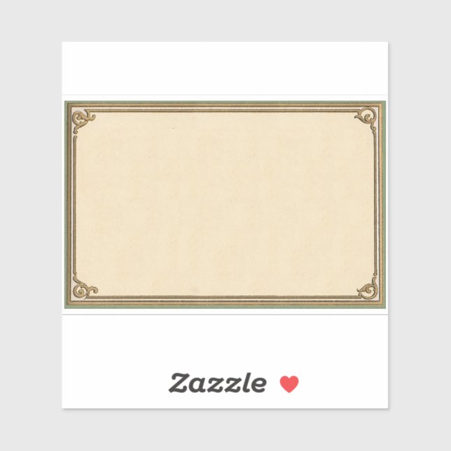 Early 1900s Frame  (Sheet)