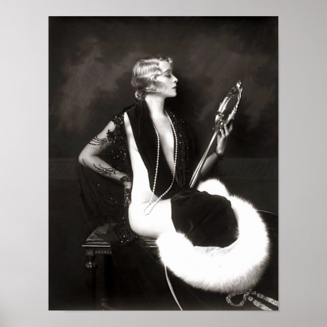 Early 1900s French Pin Up Poster (Front)