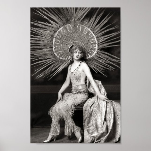 Early 1900s French postcard Poster (Front)