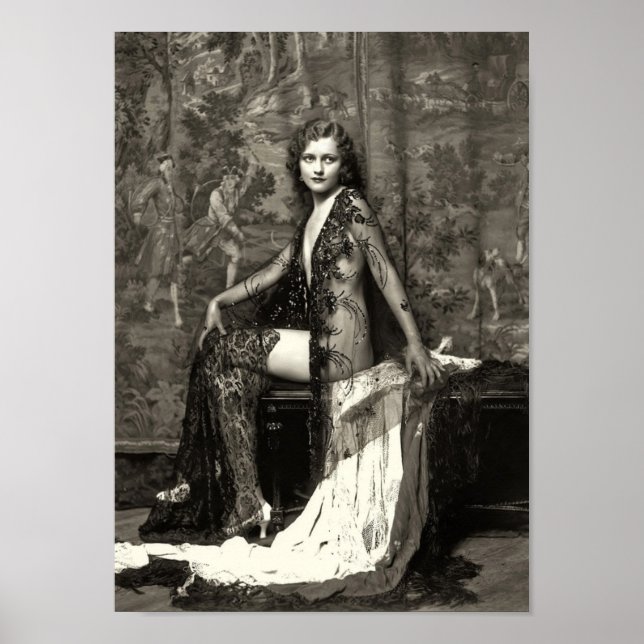 Early 1900s French postcard Poster (Front)