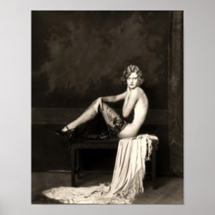 Early 1900s French postcard Poster