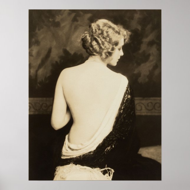 Early 1900s French Postcard Poster (Front)