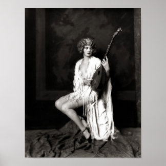 Early 1900s French postcard Poster