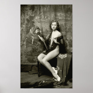 Early 1900s French postcard Poster