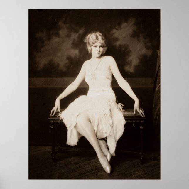 Early 1900s French Postcard Poster (Front)