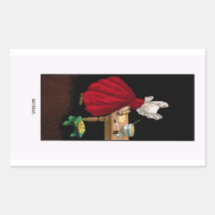 Early 1900's Saturday Sunbonnet Sue Magnet Rectangular Sticker