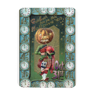 Early 1900s Vintage Halloween Greetings Magnet