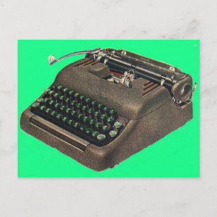 early 1950s Smith Corona typewriter Postcard