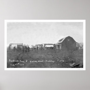 Early Anchorage Alaska 1915 Poster