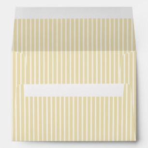 Early Autumn Refined Stripes   Golden Wheat Envelope