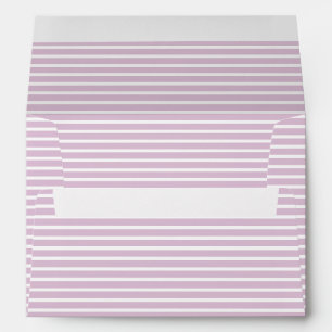Early Autumn Refined Stripes Warm Lilac ll Envelope