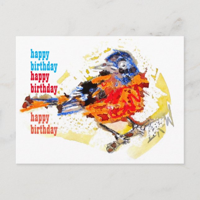 Early Bird #170109 Postcard (Front)