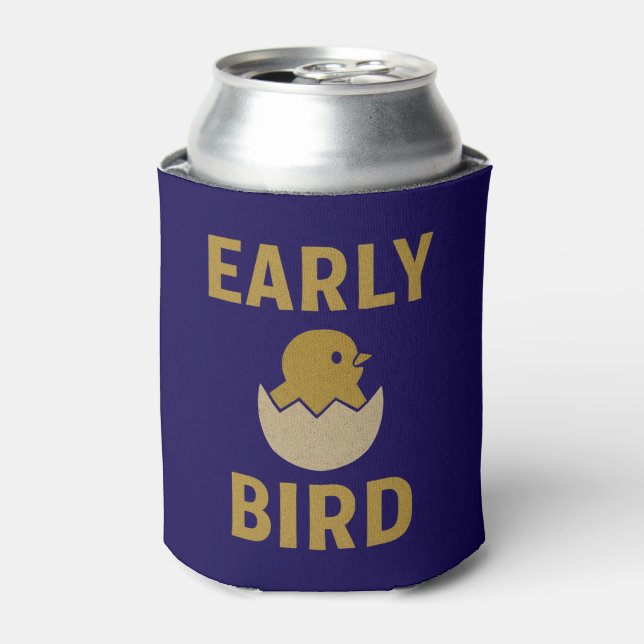 Early Bird Can Cooler (Can Front)