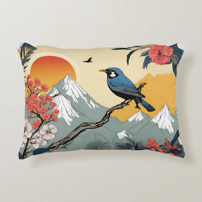 Early Bird Decorative Cushion (Front)