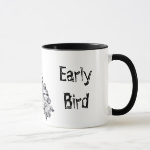 "Early Bird" Prehistoric Bird Art Mug