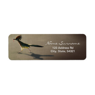 Early Bird, return address label