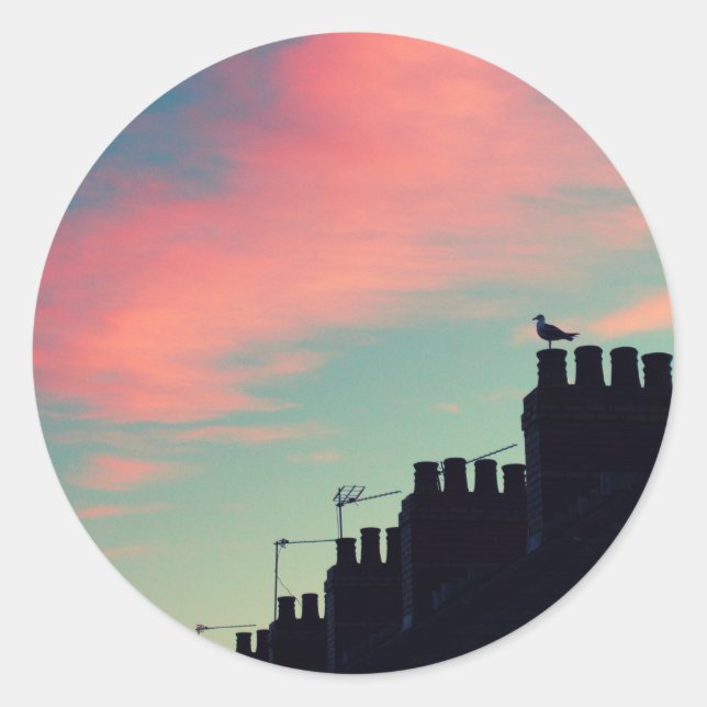 Early Birds Classic Round Sticker (Front)