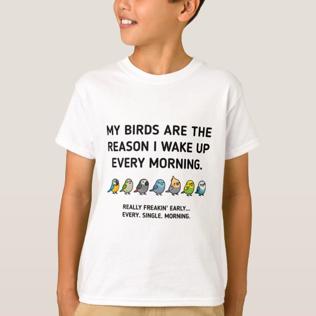 Early Birds T-Shirt (Front)