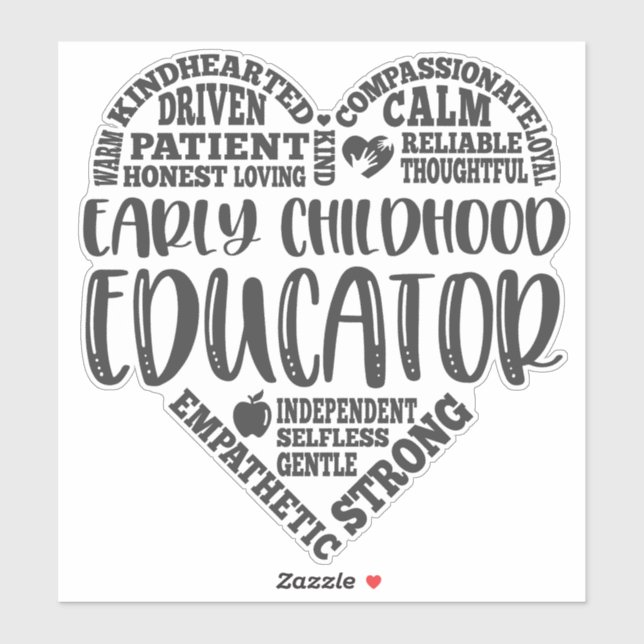 Early childhood educator, early childhood teacher (Sheet)