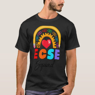 Early Childhood Special Education Sped Ecse Squad T-Shirt