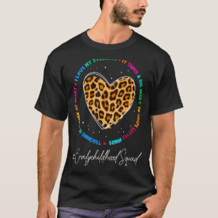 Early Childhood Squad School Admin Appreciation Ba T-Shirt
