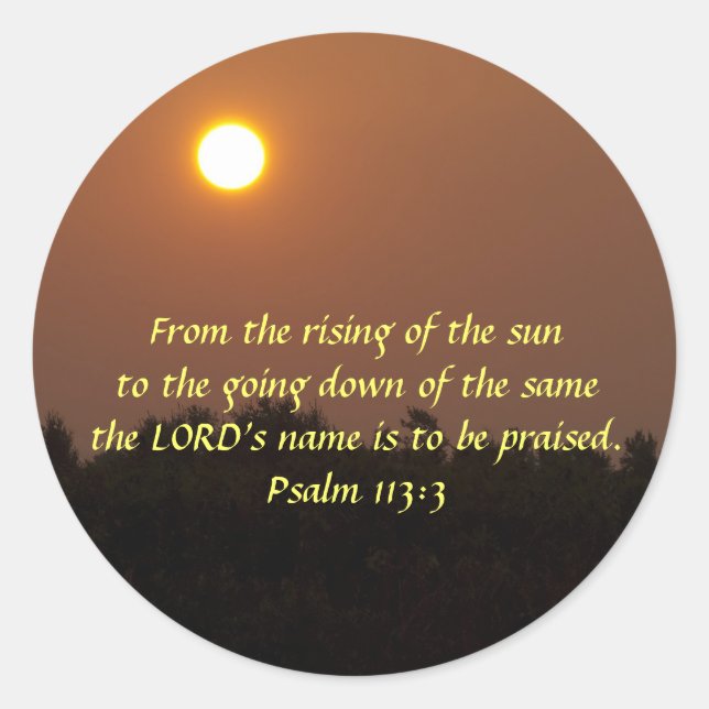 Early Dawn Late June Classic Round Sticker (Front)