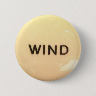 Early English pipe organ wind knob 6 Cm Round Badge