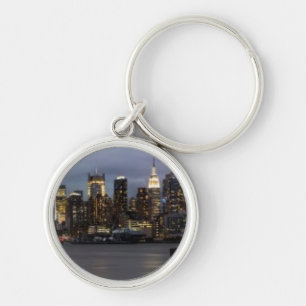 Early evening panoramic view of Manhattan Key Ring