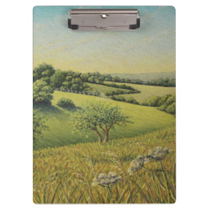 Early Evening Sun, Epsom Downs, Surrey Clipboard