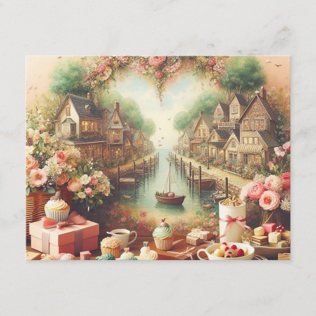 Early Fall Autumn Decor | Seasonal Cosy Vibes  Enclosure Card (Front)