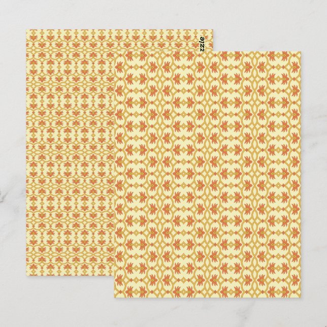 Early Fall Colours – Cosy Autumn Decor Postcard (Front/Back)