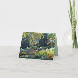 Early Fall in the Gardens Note Cards