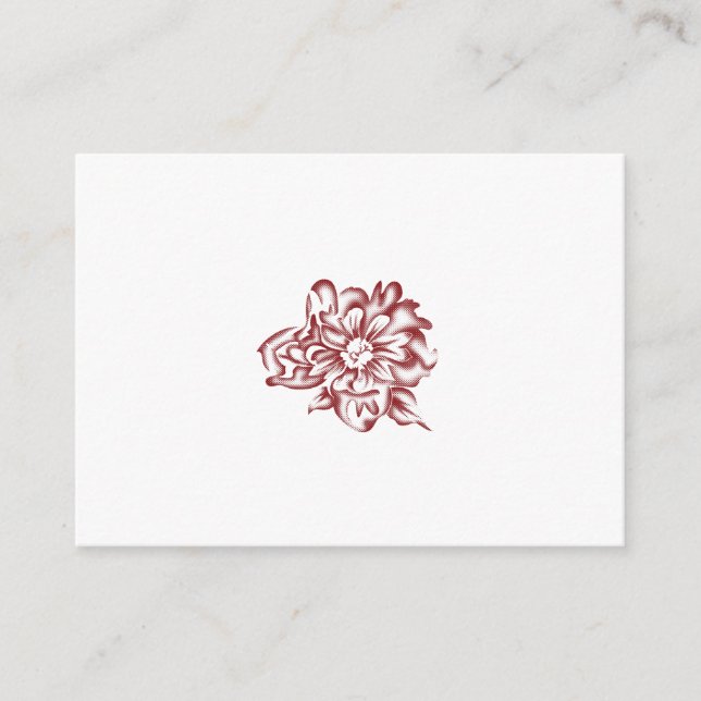 Early Fall Leaves Pattern | Autumn Season Decor Enclosure Card (Front)