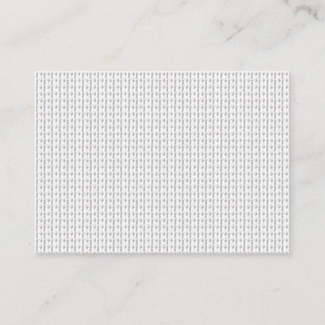 Early Fall Leaves Pattern | Autumn Season Decor Enclosure Card (Front)
