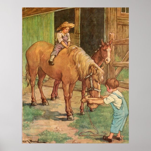 Early Farm Scenes Poster (Front)