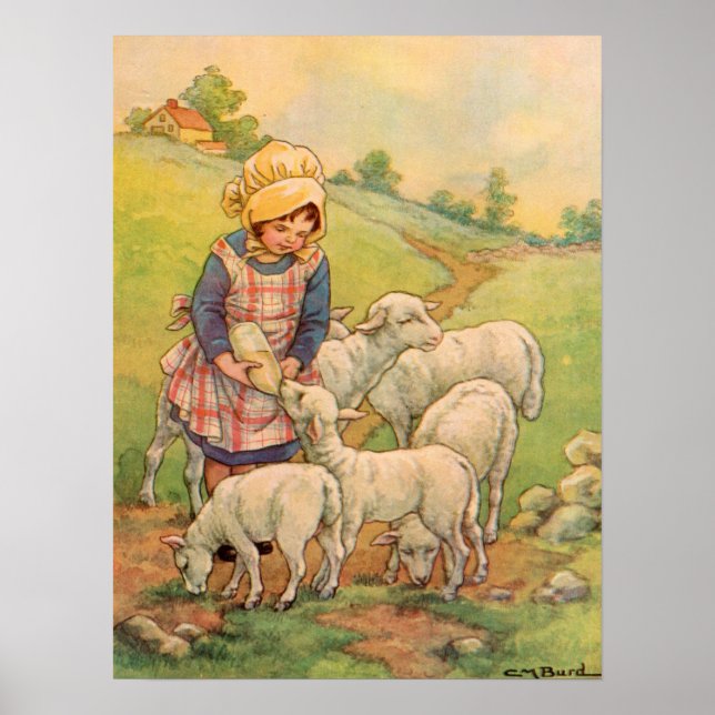 Early Farm Scenes Poster (Front)