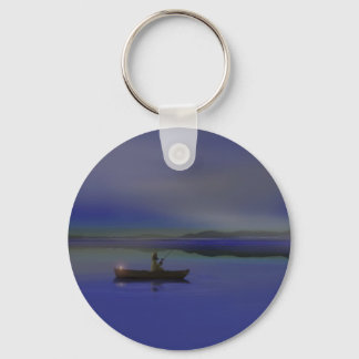 Early Fishing Key Ring