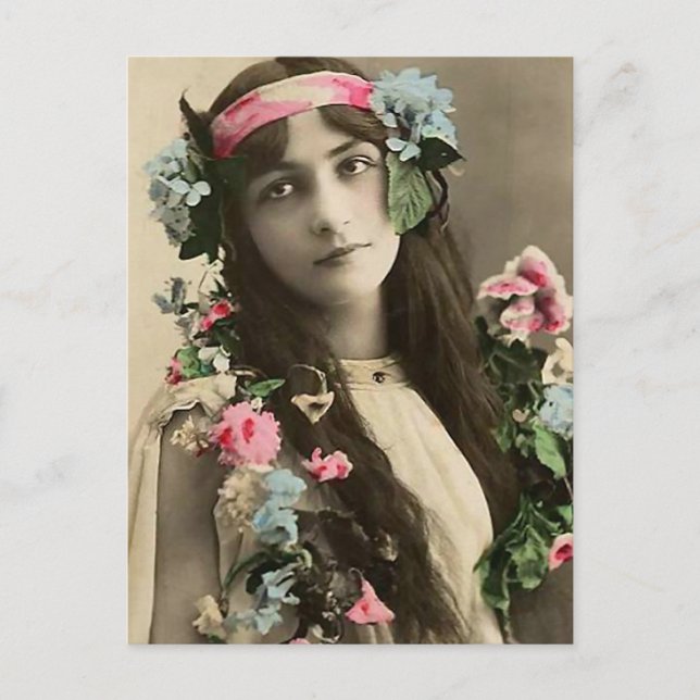 Early Flower Child Postcard (Front)