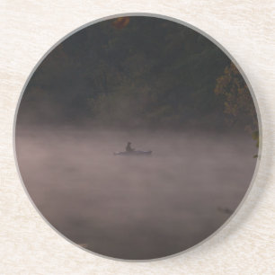Early Foggy Fishing Coaster