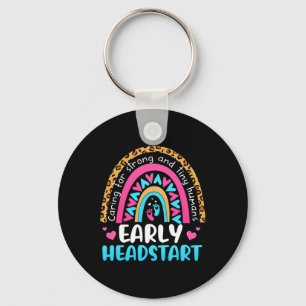 Early Headstart Early Childhood Edu Teacher Back T Key Ring