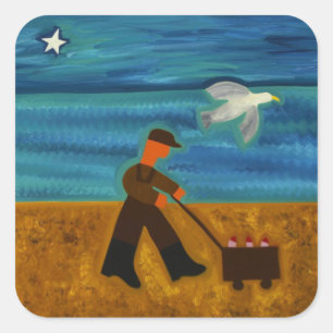 Early in the Morning 2007 Square Sticker