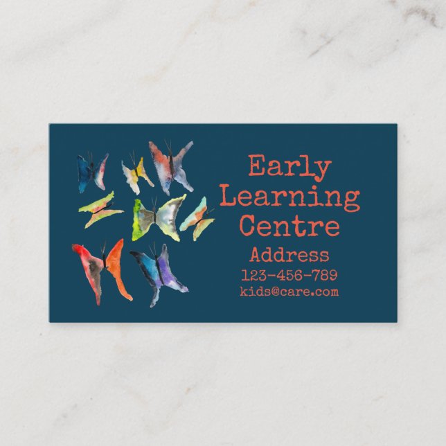 Early Learning Centre butterfly Business Card (Front)